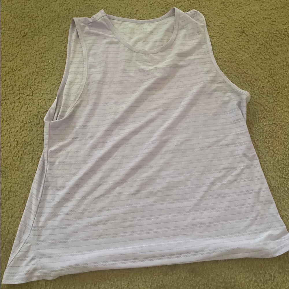 Zyia light purple muscle tank